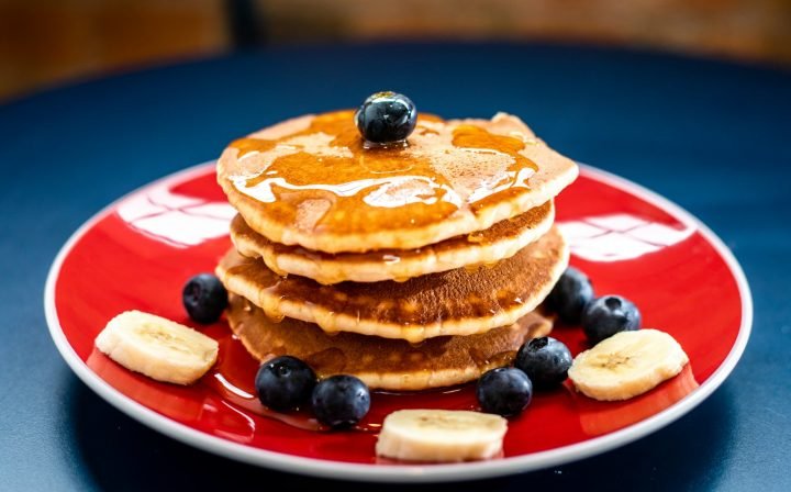 Spinach Monster Pancakes for Breakfast