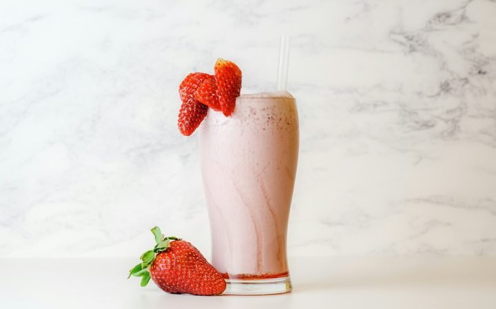 Strawberry Banana Sunshine Smoothie